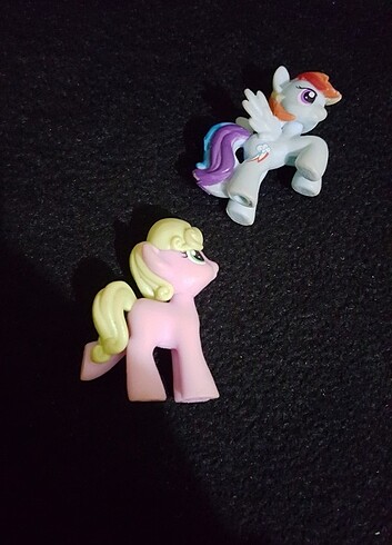  Beden Renk My little pony ikili figür oyuncak