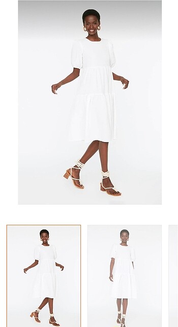 TRENDYOLMİLLA MİDİ GÜNLÜK ELBİSE - Görsel 2