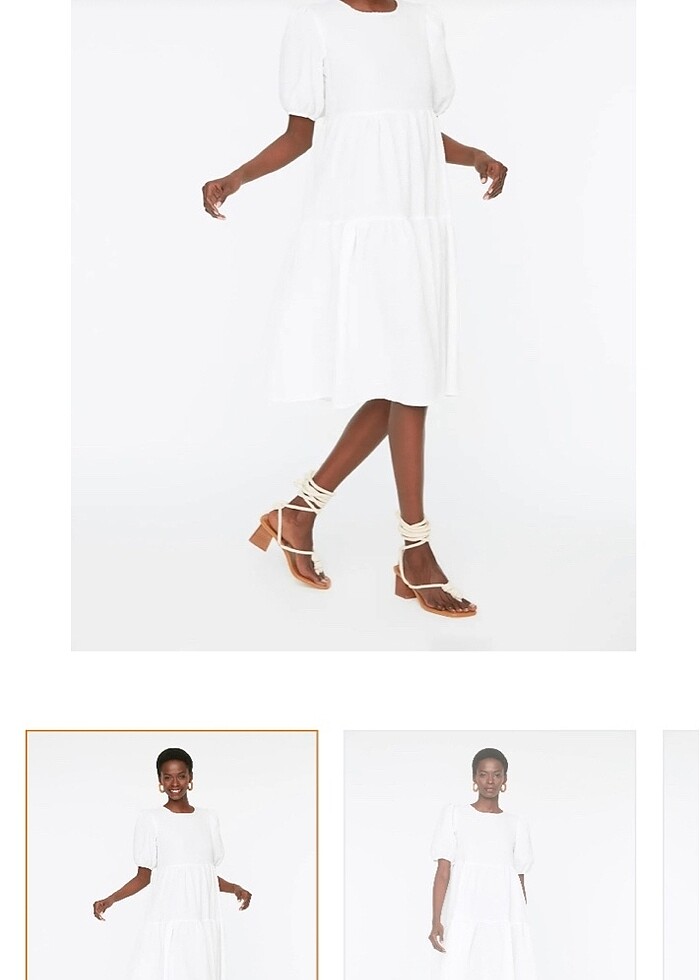 TRENDYOLMİLLA MİDİ GÜNLÜK ELBİSE - Görsel 2