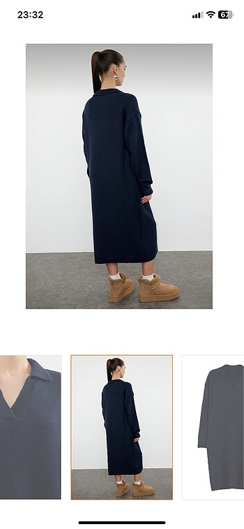 MİLLA LACİ TRİKO ELBİSE - Görsel 2