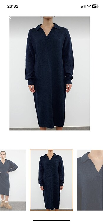 MİLLA LACİ TRİKO ELBİSE - Görsel 3