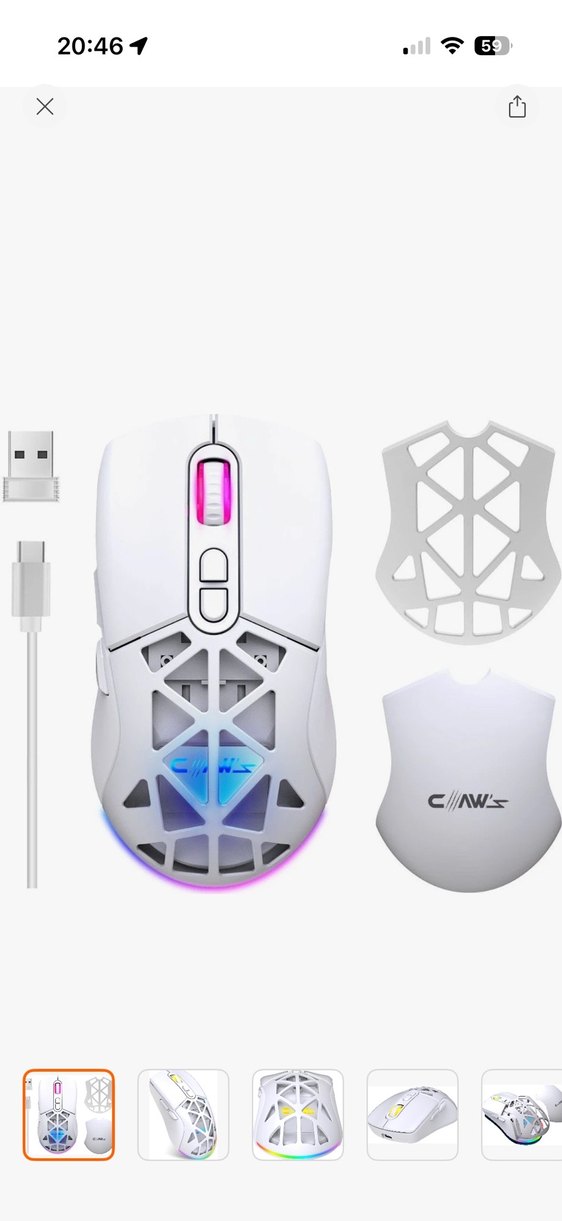 Claws Oyuncu Kulaklığı ve Mouse - Görsel 2