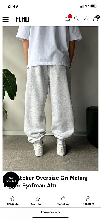 FLAW SWEATPANT - Görsel 6
