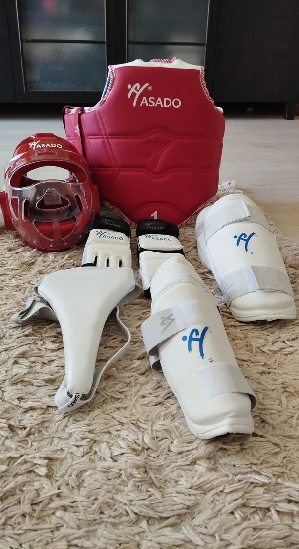 Beyaz Deri Tasarım marka Çocuk Koruyucu Seti - Görsel 4