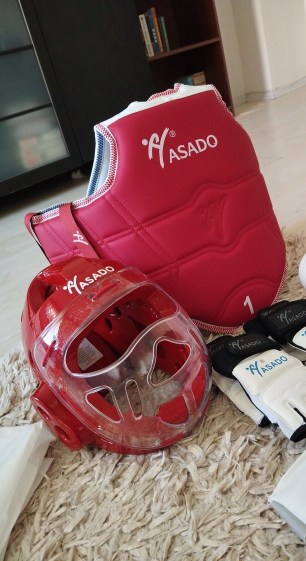 Beyaz Deri Tasarım marka Çocuk Koruyucu Seti - Görsel 2