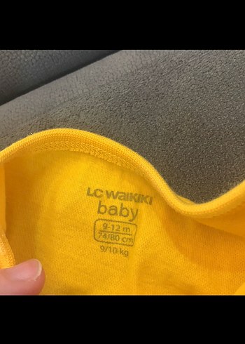 Sarı Fermuarlı Bebek Tulum - Görsel 3