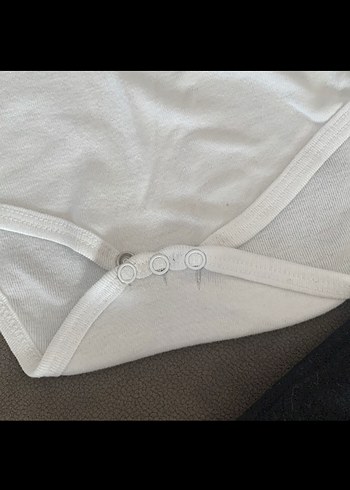 7 adet Uzun Kollu Beyaz Baskılı Bebek Body - Görsel 3