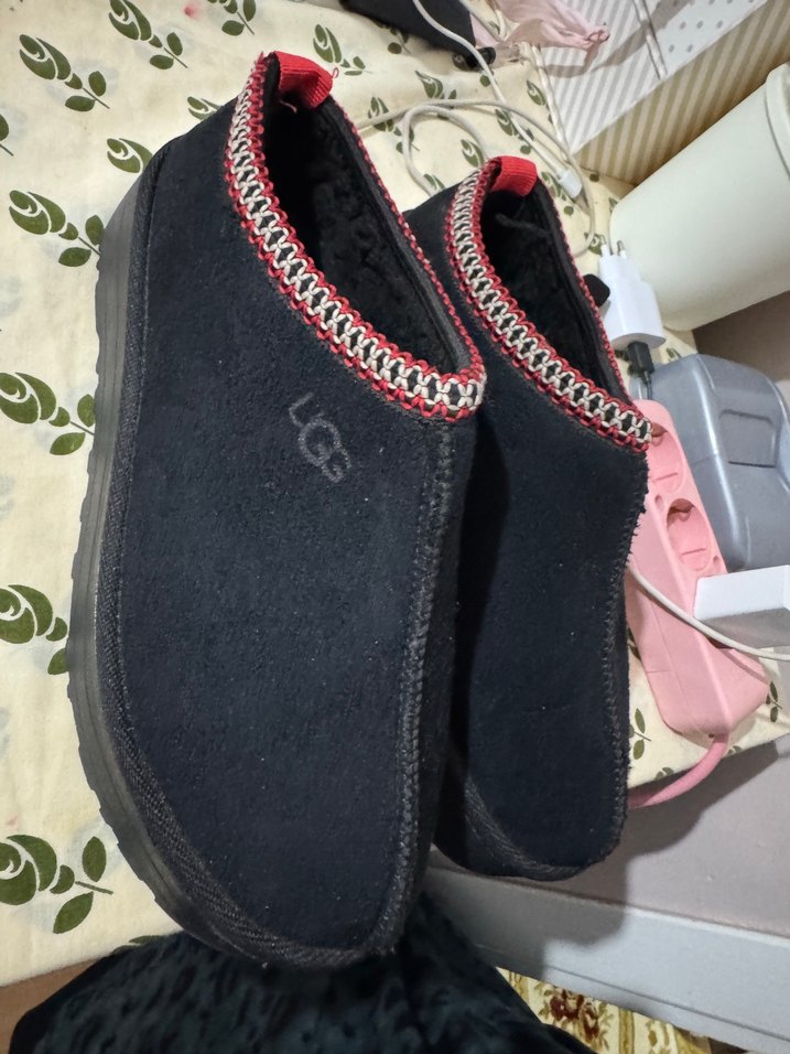 Ugg Koyu Kırmızı Detaylı Erkek Ev Botu - Görsel 2