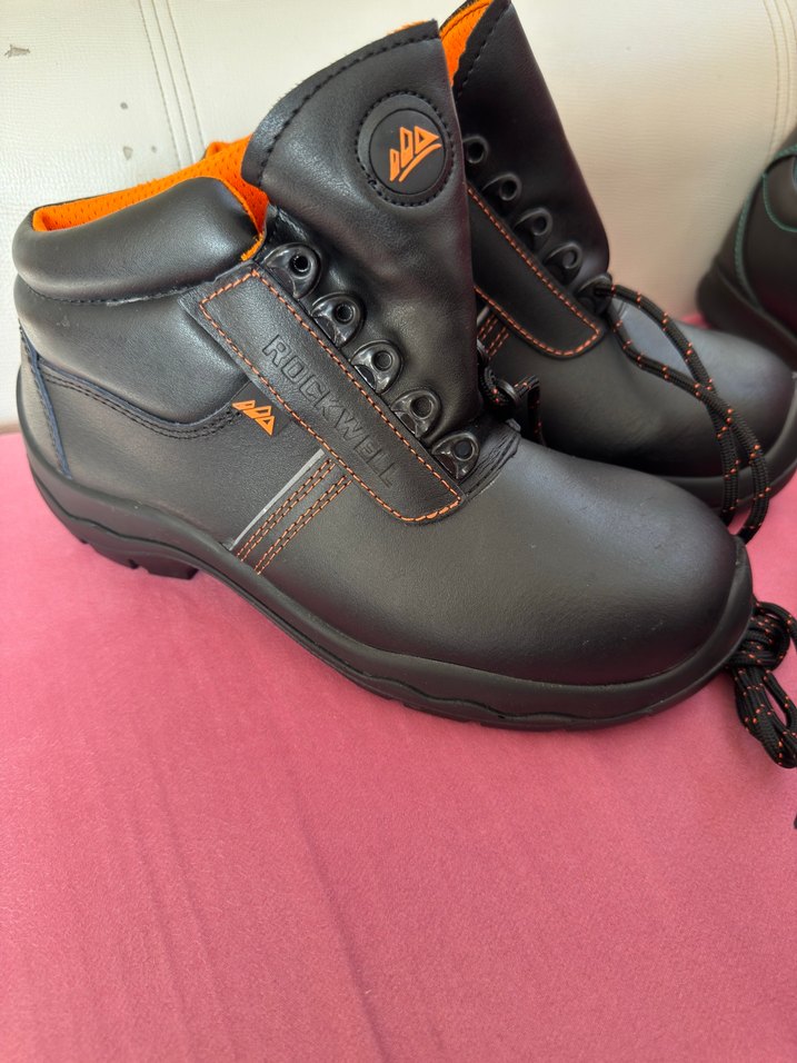 Siyah Spor Erkek Botlar iş ayakkabısı bot - Görsel 2