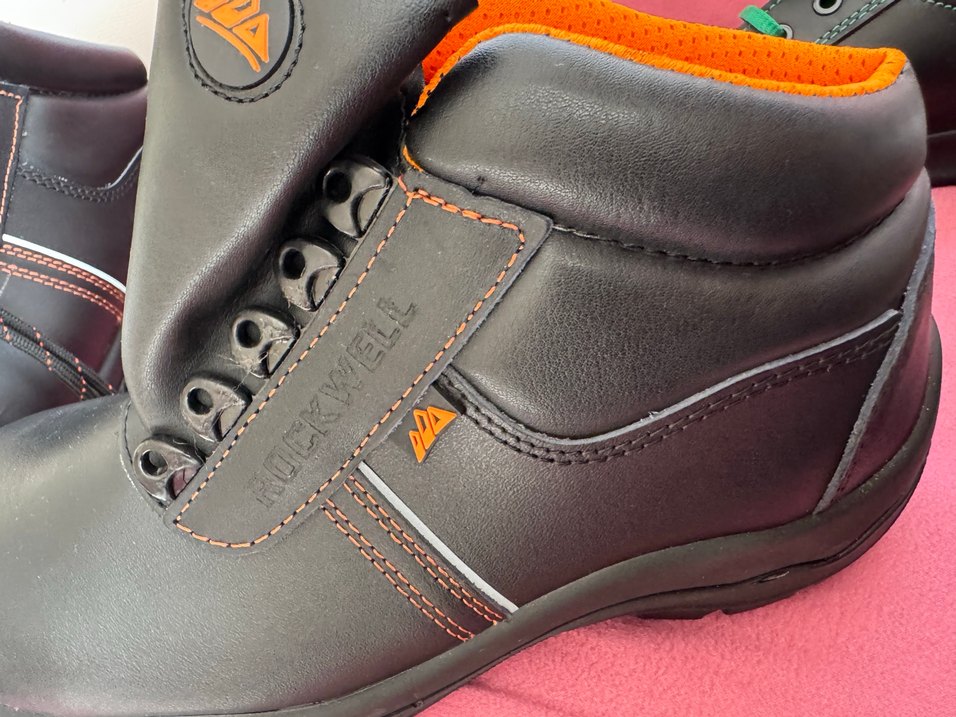 Siyah Spor Erkek Botlar iş ayakkabısı bot - Görsel 3