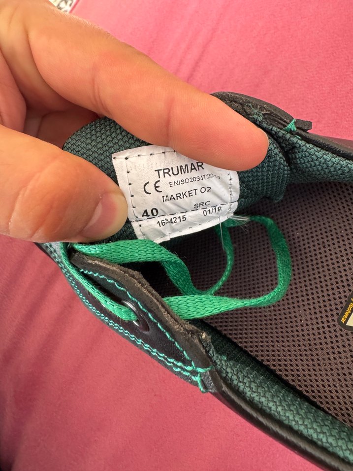 Yeşil Renkli Erkek iş ayakkabısı - Görsel 4