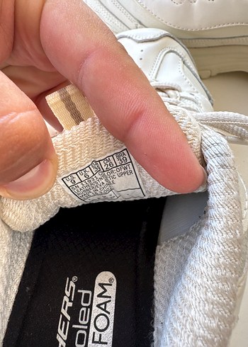Skechers Skechers Beyaz bej DLites Günlük Spor Ayakkabı