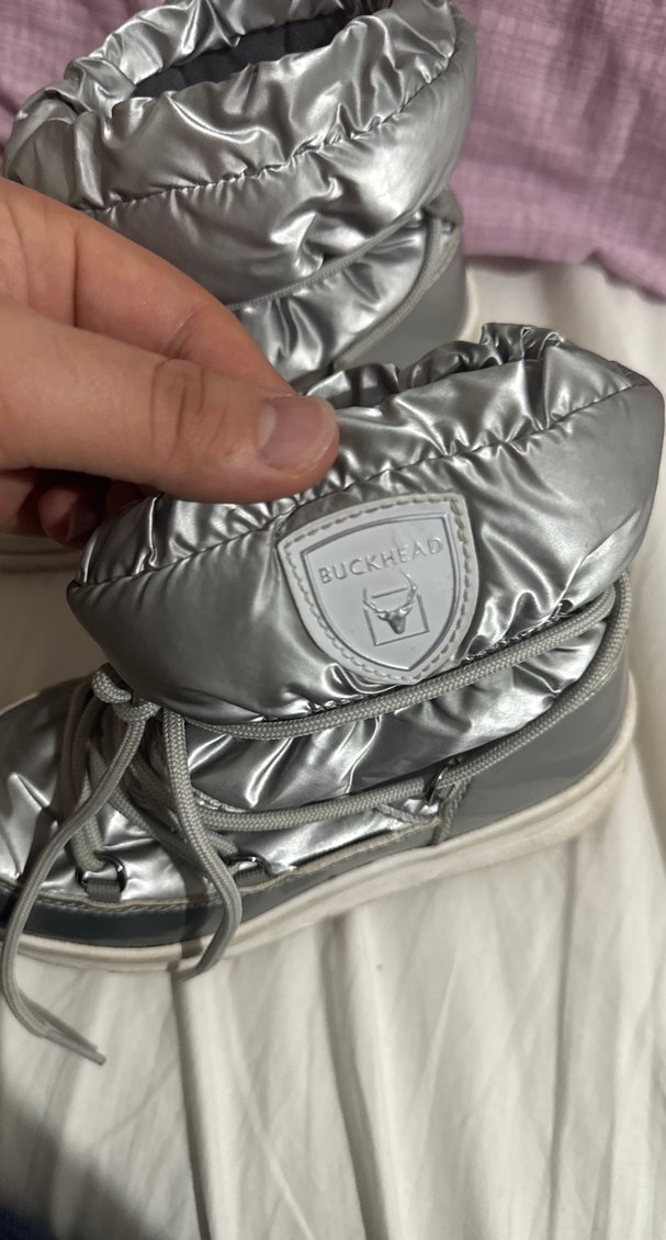 Gri içi yünlü çocuk Bot - Görsel 3