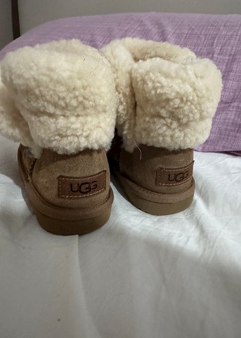 Kız Çocuk Bej Kürklü Bot ugg - Görsel 2