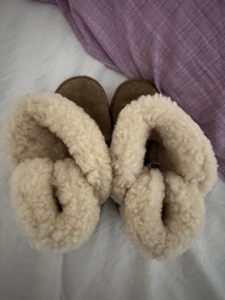 Kız Çocuk Bej Kürklü Bot ugg - Görsel 3