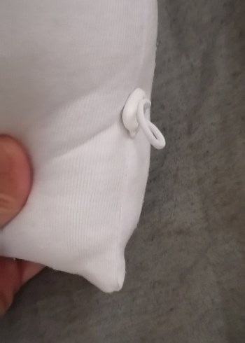 Beden beyaz Renk Beyaz Çocuk Düz Kafa Yastığı
