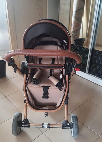 9- 36 kg Beden Siyah Bebek Arabası ve Taşıma Koltuğu Seti