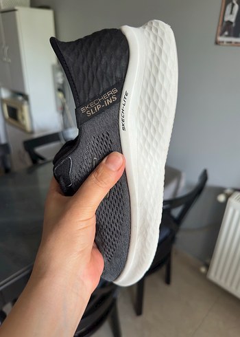 41 Beden gri Renk Skechers Kadın Erkek Gri Spor Ayakkabı