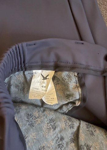 Erkek Lacivert Kumaş Kemerli Pantolon - Görsel 2