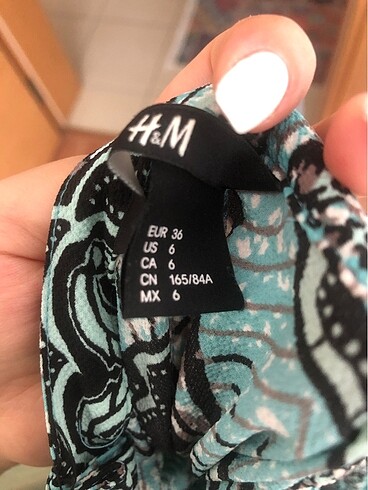 s Beden çeşitli Renk H&M Askılı Elbise