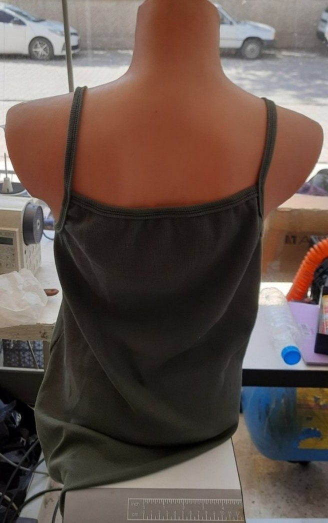 Kadın İnce Askılı  Atlet l.xl.xxl.uyumlu - Görsel 2