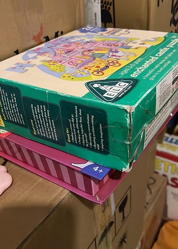 Renkli 4+ Yaş Çocuklar için Eğlenceli Puzzle