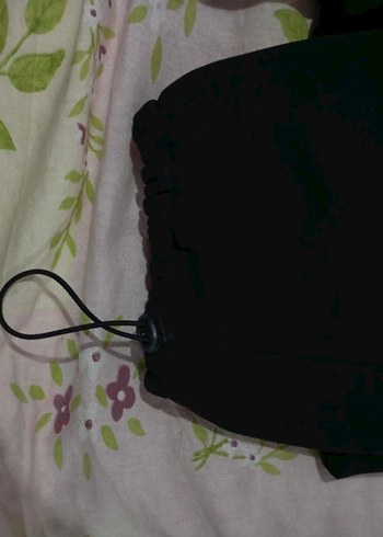 Kadın Siyah Rahat Kesim Eşofman Altı - Görsel 2