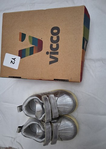 Kız Çocuk Gri Tokalı İlk Adım Ayakkabısı - Görsel 2