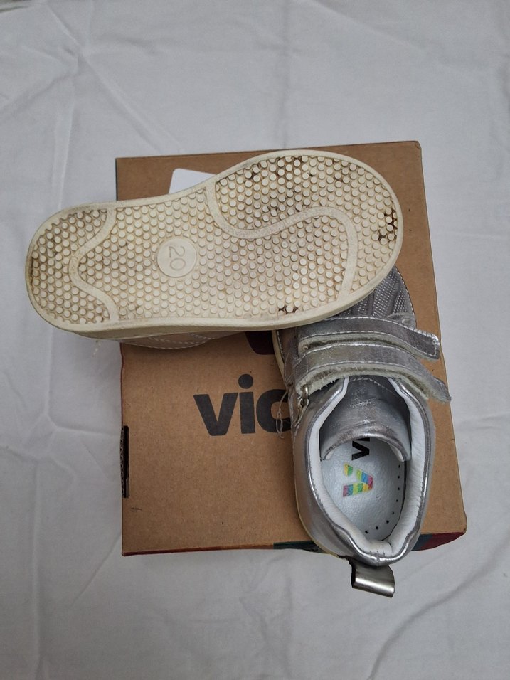 Kız Çocuk Gri Tokalı İlk Adım Ayakkabısı - Görsel 3