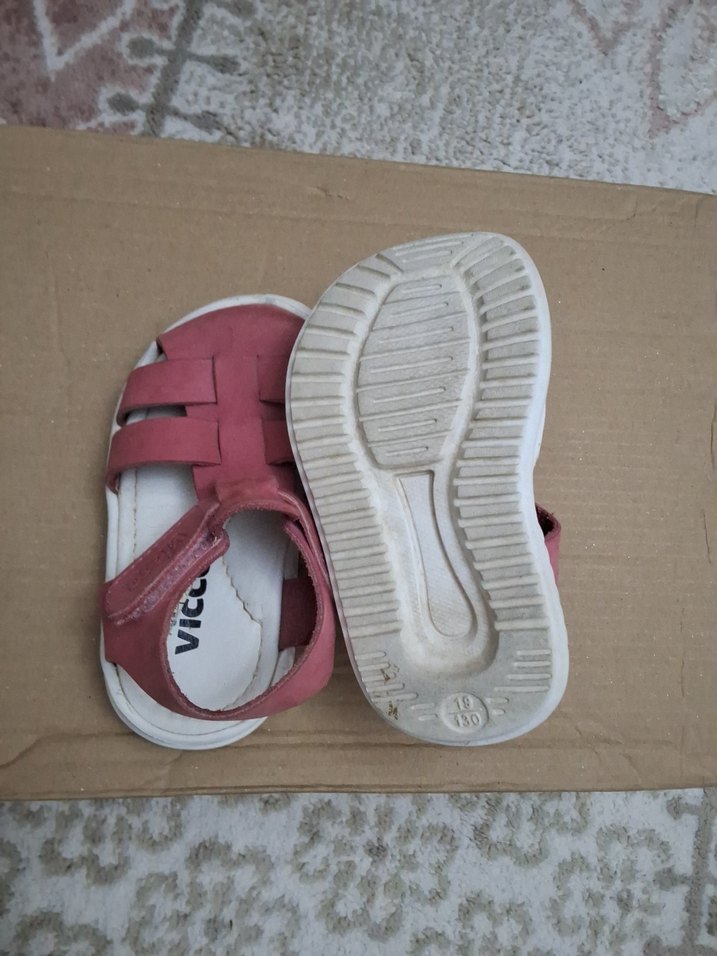 Kız Bebek İlk Adım Pembe Sandalet - Görsel 3