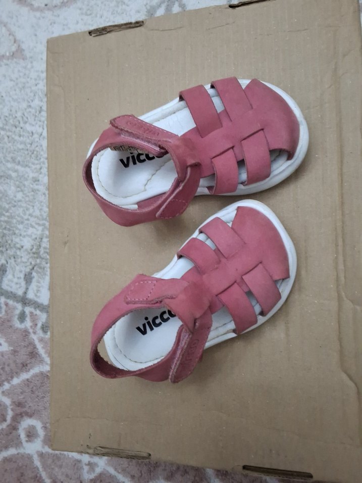 Kız Bebek İlk Adım Pembe Sandalet - Görsel 2