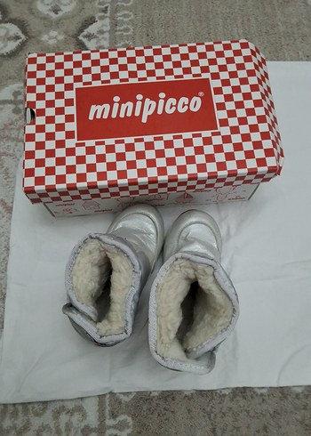 Kız Çocuk Gri Tokalı Sokak Stili Bot - Görsel 4