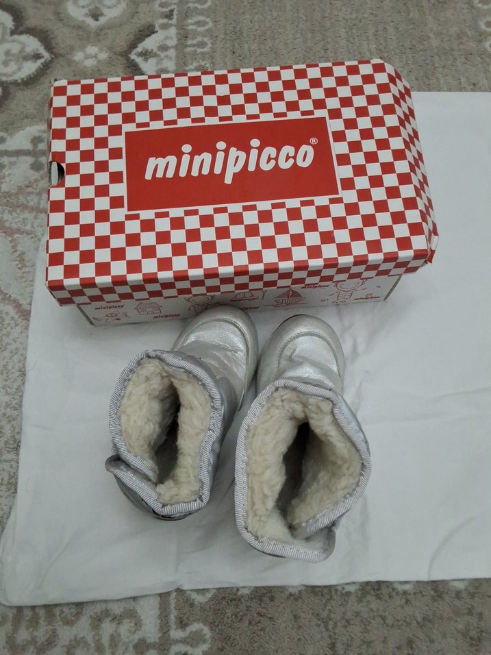 Kız Çocuk Gri Tokalı Sokak Stili Bot - Görsel 4