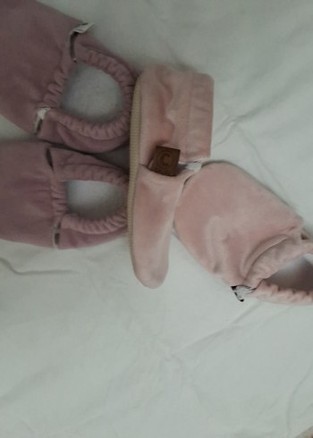 Kız Bebek Süet İlk Adım Ayakkabısı - Görsel 2