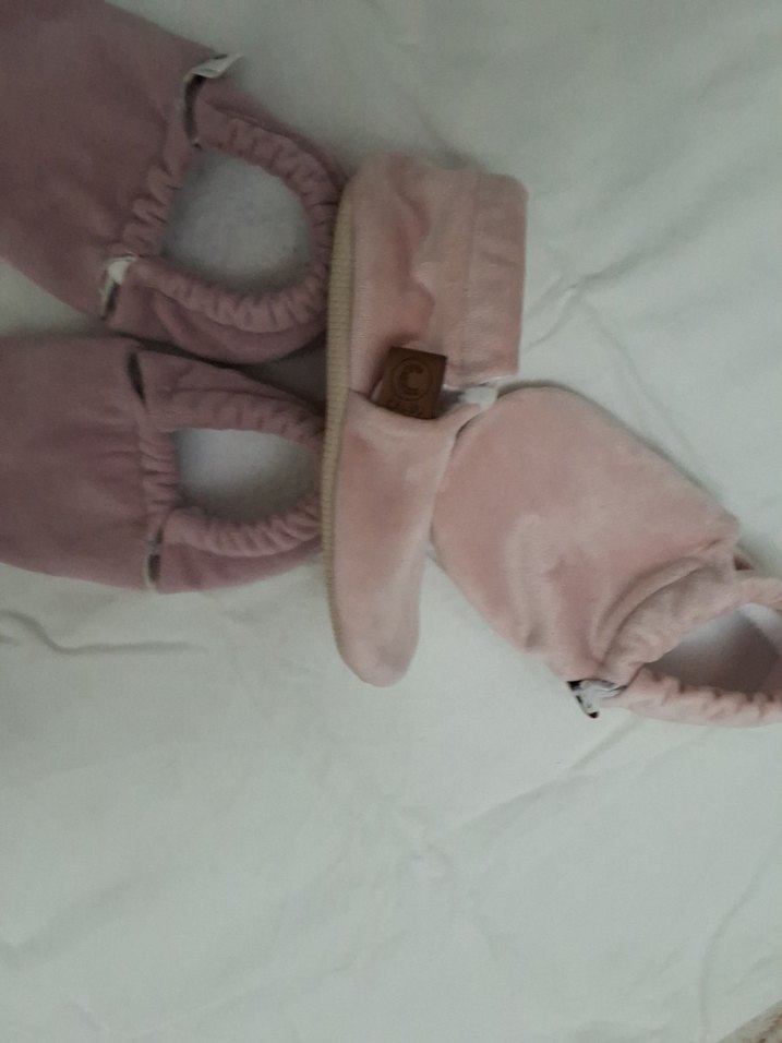 Kız Bebek Süet İlk Adım Ayakkabısı - Görsel 2