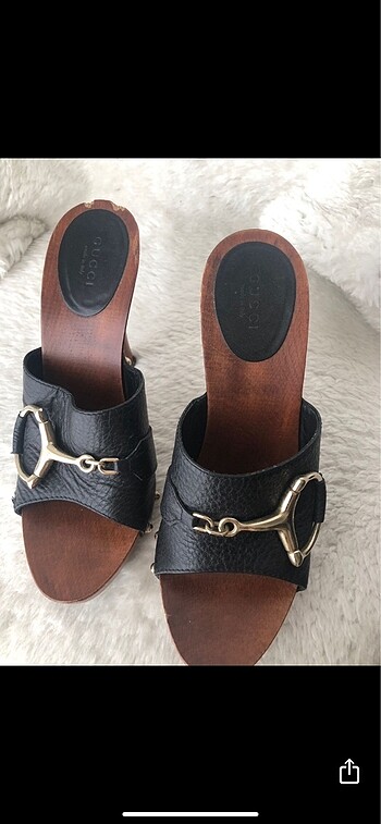 37,5 Beden Gucci topuklu sandalet