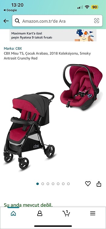 Cybex Ana Kucağı Ve Bebek Arabası