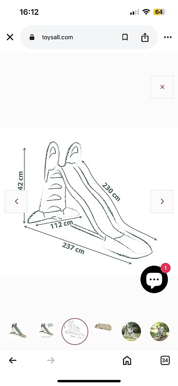 Diğer Smoby Life XL Kaydırak
