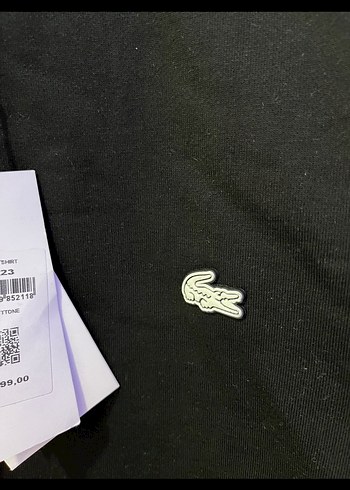 Lacoste Siyah Beyaz Uzun Kollu Sweatshirt - Görsel 3