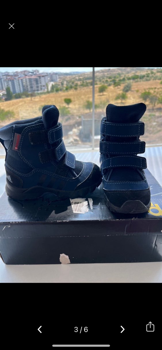 Erkek Çocuk Lacivert Kaydırmaz Bot - Görsel 3