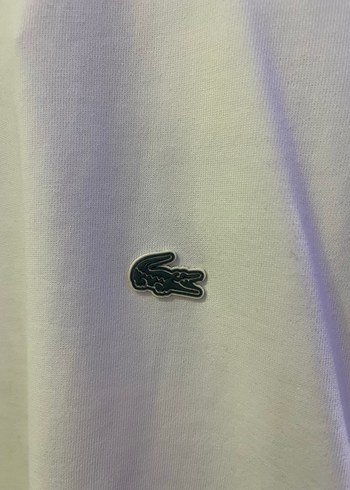 Lacoste Beyaz Yeşil Erkek Sweatshirt - Görsel 2