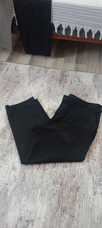 95 cm Keten Siyah Pantolon (~157 boy) 