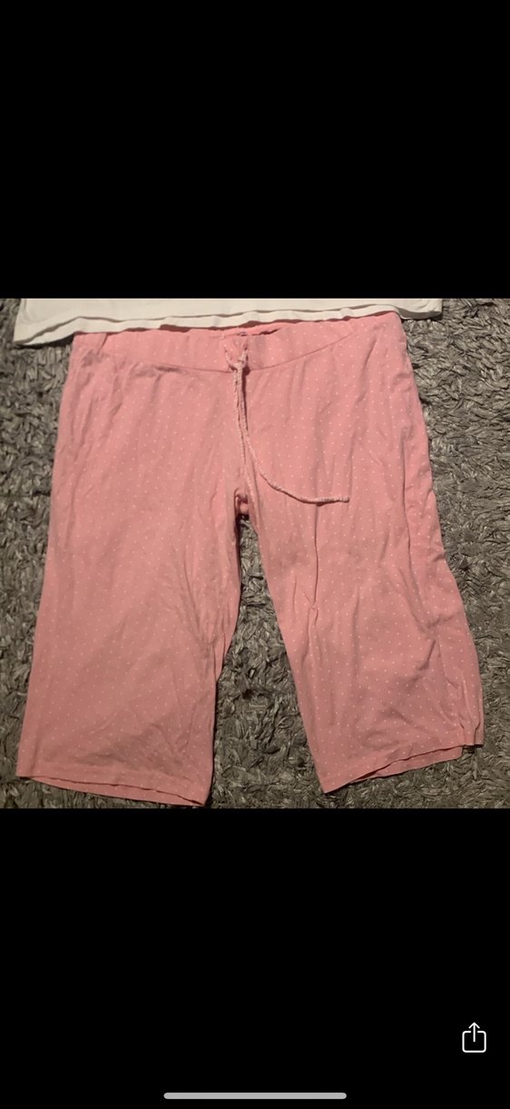 Pembe Kısa Kollu  Pijama Takımı - Görsel 3