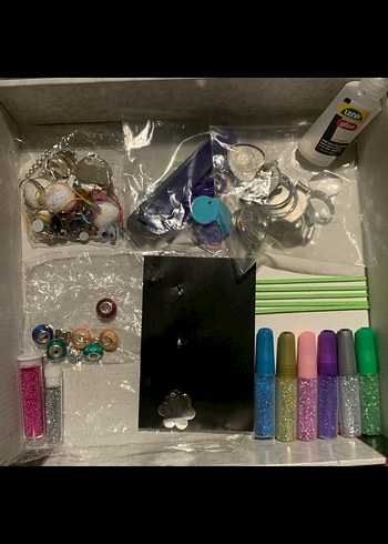 Çok Renkli Takı Yapım Seti - Görsel 3