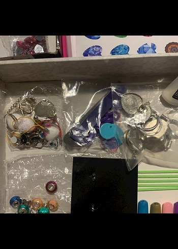 Çok Renkli Takı Yapım Seti - Görsel 4