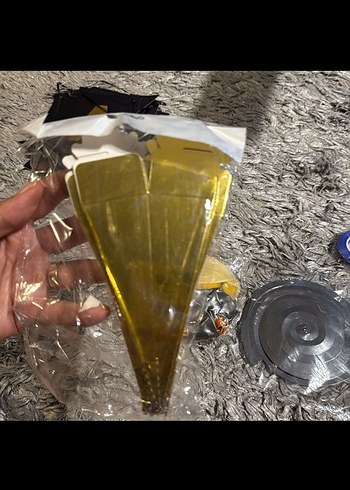 Altın Renkli Parti Süsleri Seti - Görsel 8