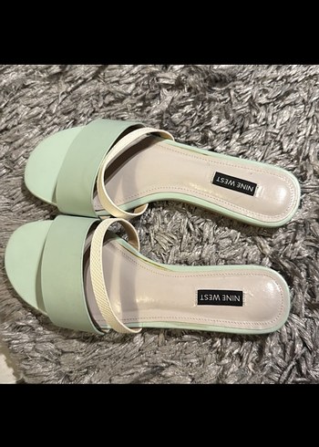 Nine West Pastel Yeşil Terlik 38-39 - Görsel 5