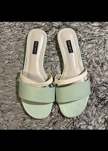 Nine West Pastel Yeşil Terlik 38-39 - Görsel 3