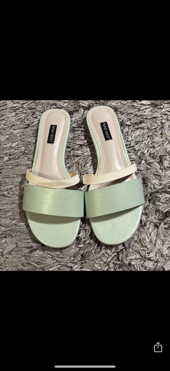 Nine West Pastel Yeşil Terlik 38-39 - Görsel 2