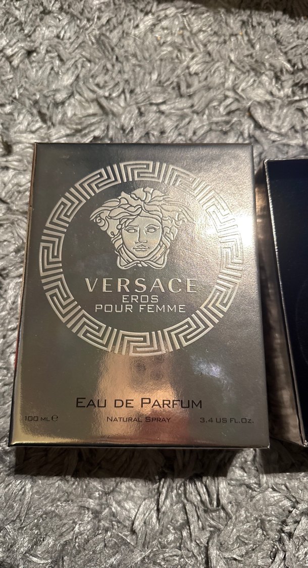 Orijinal Versace Eros Pour Femme Altın Parfüm Kutusu - Görsel 3